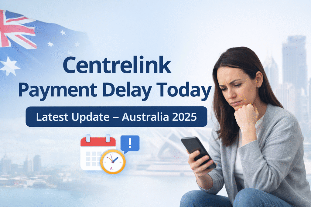 Centrelink payment delay today in Australia showing latest payment update and reporting issues in 2025