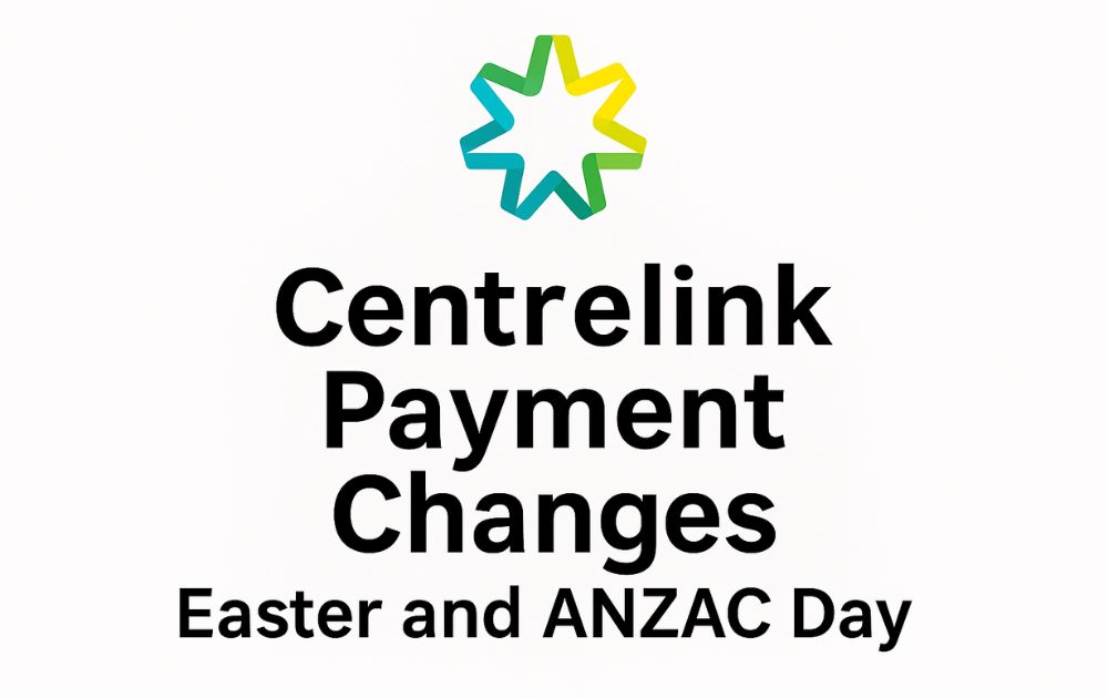 Centrelink payment changes for the Easter and ANZAC Day public holidays